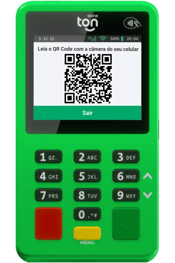 Maquininha T2 - Máquina de Cartão do Ton | Ton